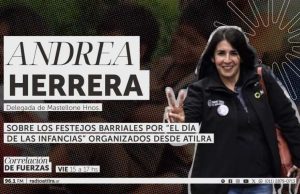 Andrea Herrera: “Las compañeras venimos haciendo un importante trabajo de formación”