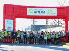 Más de 1200 corredores se sumaron a la tercera edición de la Maratón de Atilra